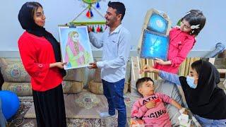 Magical paintings creativity and art in the hands of an engineer and a divorced mother.