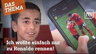 So ging es mit Flitzer Berat nach Ronaldo-Selfie weiter I hessenschau DAS THEMA