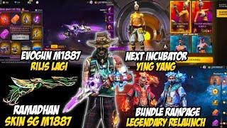 BOCORAN FFEVENT TERBARU INCUBATOR YING YANG RILIS SKIN M1887 RAMADHAN EVOGUN SG2 RELAUNCH dll