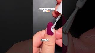 Nails tutorial  #shorts #shortvideo #shortsfeed #ytshorts #viralshorts #trending #trend #tiktok