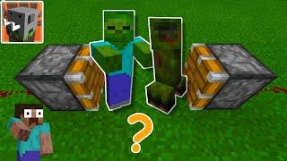 ZOMBIE + CREEPER = ??? in CRAFTSMAN Building Craft