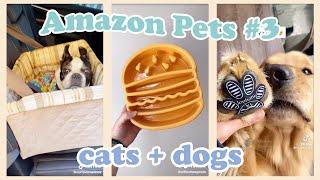 TIKTOK AMAZON FINDS FOR YOUR PETS #3  Dogs & Cats w links