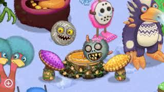 Rare Thumpies Halloween Costume on Gold Island - My Singing Monsters