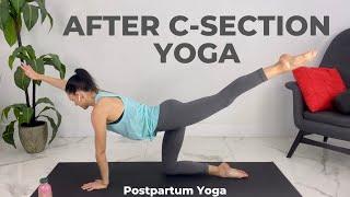 After C Section Yoga  C Section Recovery Cesarean Section