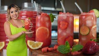 The 3 Ultimate SUPER Refreshing WATERMELON AGUA FRESCA That Will Keep You HYDRATED All Summer Long