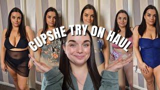 CUPSHE SWIMSUIT TRY ON HAULPLUS SIZE