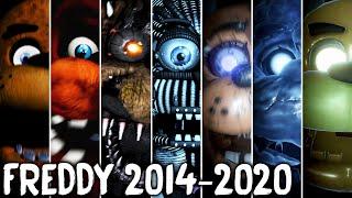 Evolution of Freddy Jumpscare in FNAF 2014-2020