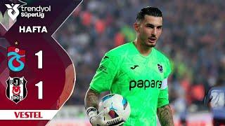 Trabzonspor 1-1 Beşiktaş Maç Özeti Süper Lig 2024-25 beşiktaş trabzonspor maç özet