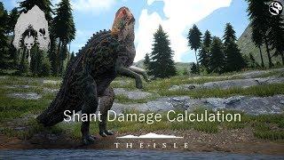 Shant Damage Calculations The Isles w bonus round