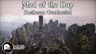 Morrowind Mod of the Day - Rotheran Overhauled Showcase