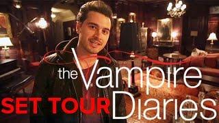 The Vampire Diaries Take a tour of the set Damons bedroom included