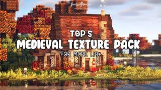 Top 5 Medieval Texture Pack For MCPE 1.19