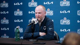 Lawrence Frank End of Season Press Conference  LA Clippers