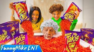 The Angry Granny Hot Takis Prank Ep.1  FunnyMike