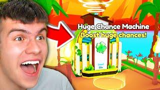 How To UNLOCK HUGE CHANCE MACHINE In Roblox Pet Simulator 99 DINO TYCOON EVENT