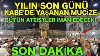 Yılın İlk Günü Kabede Yaşanan Büyük Mucize Aman Allahım. Bunu Gören İmansızlar İmana Gelecek