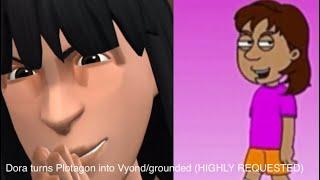 Dora turns Plotagon into Vyondgrounded