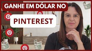 PINTEREST para Afiliado Como vender e ganhar em Dólar no Pinterest como AFILIADO -Passo a Passo 