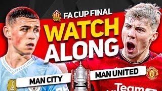  MANCHESTER UNITED vs MAN CITY FA CUP FINAL Watchalong with Mark Goldbridge