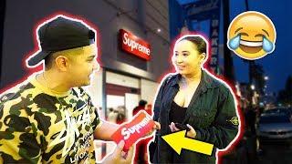 SELLING FAKE SUPREME AT THE SUPREME STORE LOS ANGELES HYPEBEAST PRANK