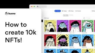 How to Create a 10k NFT Collection in Minutes Without Code