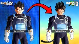 DRAGON BALL XENOVERSE 3 – New CaC Customization Hairstyles & Saiyan Tails Mod Revamp 5.0