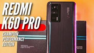 REDMI K60 PRO CHAMPION EDITION  ПЕРВЫЙ В РОССИИ ОБЗОР