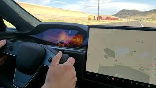 Tesla model S Plaid acceleration 0-114mph