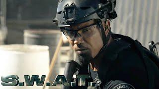 S.W.A.T.  Parking Lot Shoot Out