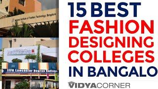 Top 15 Fashion Designing Colleges In Bangalore  Best Fashion Institutes   100% Placement  Fees