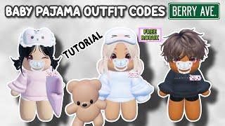 HOW TO BECOME A CUTE BABY + BABY PAJAMA OUTFIT CODES FOR BERRY AVENUE AND BLOXBURG TUTORIAL 2023 