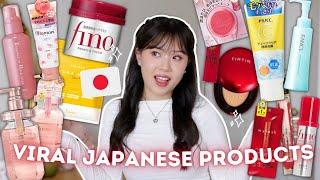 TRYING ALL THE VIRAL JAPANESE BEAUTY PRODUCTS 