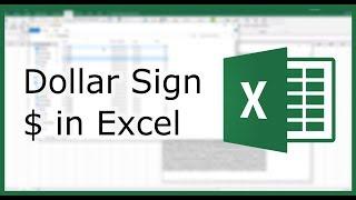 Dollar Sign $ in Excel  Excel in Minutes