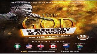 THE GOD OF SUDDENLY IS AT WORK - I AM THE TESTIMONY GRAND FINALE  NSPPD  13TH SEPTEMBER 2024