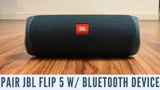 How to Pair JBL Flip 5 with Bluetooth Device
