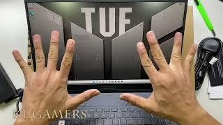 ASUS TUF Gaming Laptop F17 FX707Z-MKH085W intel Core i7 12700H RTX3060 Unbox Benchmark Test