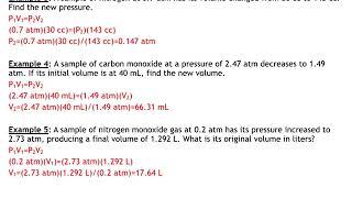 Boyles Law  Chemistry Lesson