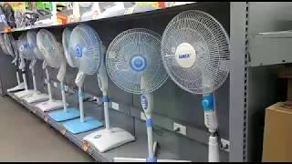 Fans for display at Hartono mall