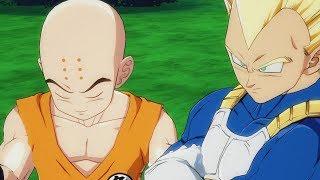 DRAGON BALL FIGHTERZ Vegeta & Krillin Share a Moment Against Kid Buu