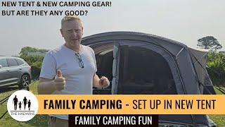 Family Camping  New Tent & New Camping Gear Tested & Reviewed