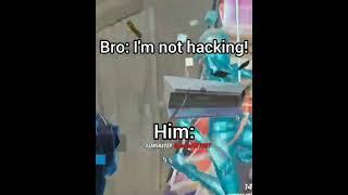 Bro Im Not Hacking Him #fortnite