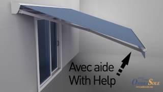 How To Install A Retractable Awning - Ombrasole Awnings - Montreal QC