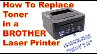 How To Change Toner In A Brother Laser Printer HL L2340DW
