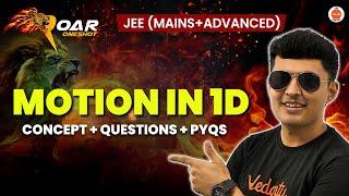 Complete Motion in 1D  JEE 2025  All Concepts And Questions  Shreyas Sir