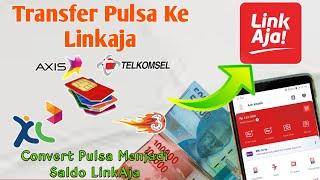 Cara Transfer Pulsa Ke Link Aja  Convert Pulsa Menjadi Saldo Linkaja