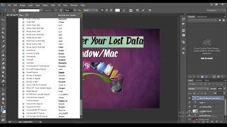 How to download and add font in Photoshop CS6CCCS5 2017