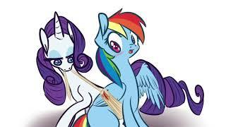 Rainbow dash x rarity - havent had enough