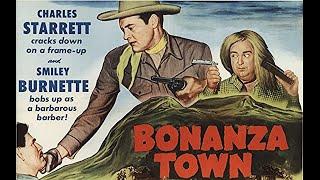 Bonanza Town  Full Western Movie  HD  1951  English  Charles Starrett  Fred F. Sear