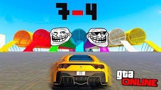 ОРУ МАТОМ НАЙДИ ПРАВИЛЬНУЮ ТРОЛЛИНГ ДЫРКУ ИЗ 100 НЕПРАВИЛЬНЫХ В GTA 5 ONLINE