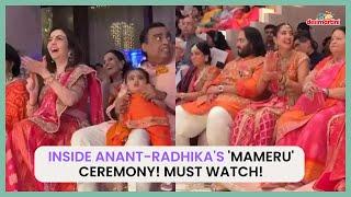 Anant Ambani and Radhika Merchants Mameru Ceremony  Ambani Wedding with Bollywood Stars